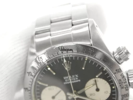 Superb Fake Rolex Daytona 6265 Caliber 727 Manual Winding Movement 37mm Steel Case Mens/unisex Watch - Image 6