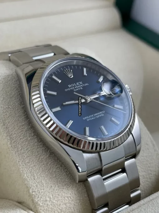 Great Replica Rolex Oyster Perpetual Date 115234 Caliber 3135 Automatic Movement 34mm Steel Case Mens/unisex Watch - Image 4