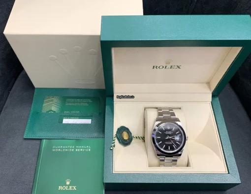 Unique Replica Rolex Datejust 126300 Caliber 3235 Automatic Movement 41x48mm Steel Case Mens/unisex Watch - Image 4