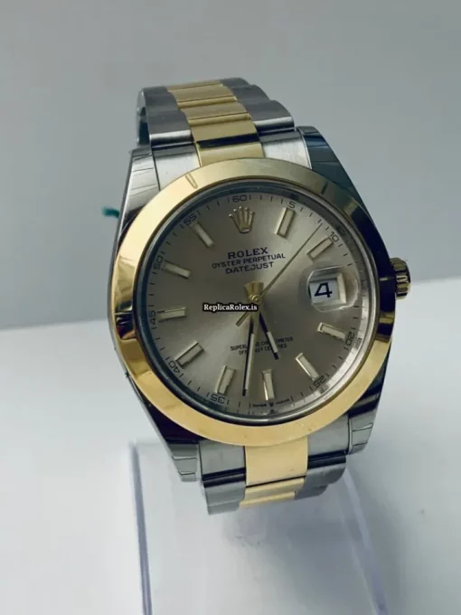 Remarkable Fake Rolex Datejust 126303 Automatic Movement 41mm Gold/steel Case Mens/unisex Watch - Image 2