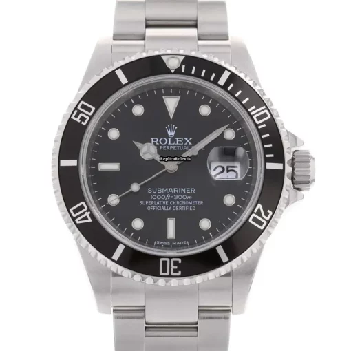 Well Made Fake Rolex Submariner Date 16610 Caliber 3135 Automatic Movement 40mm Steel Case Mens/unisex Watch