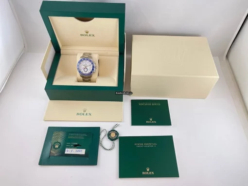 Cool Replica Rolex Yacht-master II 116680 Caliber 4161 Automatic Movement 44mm Steel Case Mens/unisex Watch - Image 6