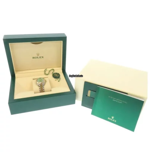 Good Replica Rolex Lady-datejust 279173g Caliber 2236 Automatic Movement 28mm Gold/steel Case Womens Watch - Image 11