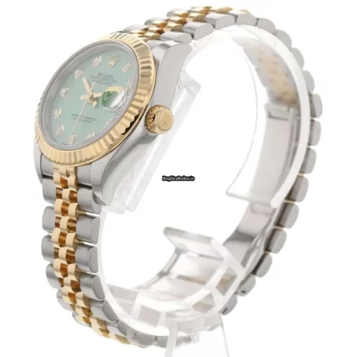 Good Replica Rolex Lady-datejust 279173g Caliber 2236 Automatic Movement 28mm Gold/steel Case Womens Watch - Image 2