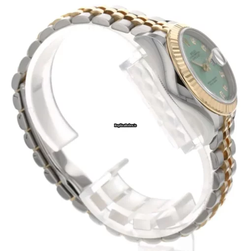 Good Replica Rolex Lady-datejust 279173g Caliber 2236 Automatic Movement 28mm Gold/steel Case Womens Watch - Image 4