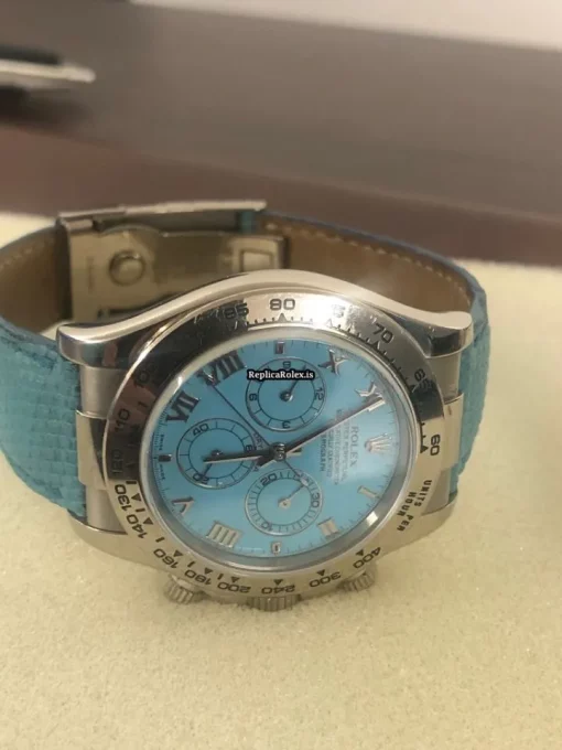 Stylish Replica Rolex Daytona 116519 Caliber 4130 Automatic Movement 40mm White Gold Case Mens/unisex Watch - Image 2
