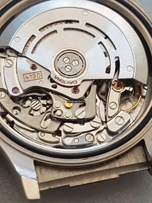 Stylish Replica Rolex Daytona 116519 Caliber 4130 Automatic Movement 40mm White Gold Case Mens/unisex Watch - Image 6