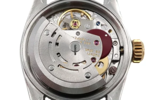 Design Replica Rolex Oyster Perpetual 67193 Caliber 2130 Automatic Movement 25mm Gold/steel Case Womens Watch - Image 13