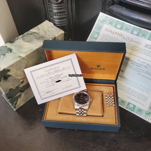 Cool Replicas Rolex Datejust 16234 Caliber 3135 Automatic Movement 36mm Steel Case Mens/unisex Watch - Image 9