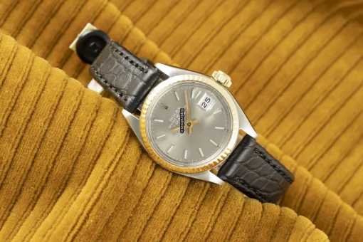 Offering Replica Rolex Lady-datejust 6917 Caliber 2030 Automatic Movement 26mm Gold/steel Case Womens Watch - Image 2