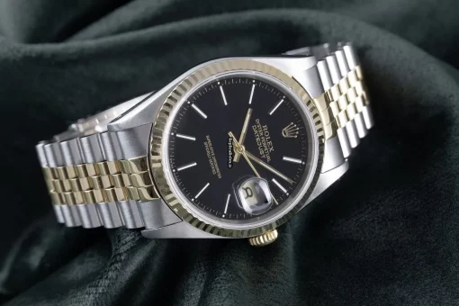 Reliable Replica Rolex Datejust 16233 Caliber 3135 Automatic Movement 36mm Gold/steel Case Mens/unisex Watch - Image 3