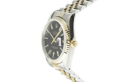 Reliable Replica Rolex Datejust 16233 Caliber 3135 Automatic Movement 36mm Gold/steel Case Mens/unisex Watch - Image 5