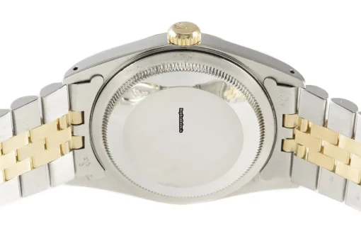 Reliable Replica Rolex Datejust 16233 Caliber 3135 Automatic Movement 36mm Gold/steel Case Mens/unisex Watch - Image 8