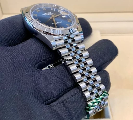 Fabulous Fake Rolex Datejust 126334 Caliber 3235 Automatic Movement 41mm Steel Case Mens/unisex Watch - Image 2