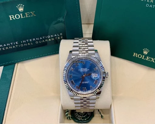 Fabulous Fake Rolex Datejust 126334 Caliber 3235 Automatic Movement 41mm Steel Case Mens/unisex Watch - Image 5