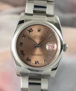 Design Fakes Rolex Datejust 116200 Caliber 3135 Automatic Movement 36mm Steel Case Mens/unisex Watch