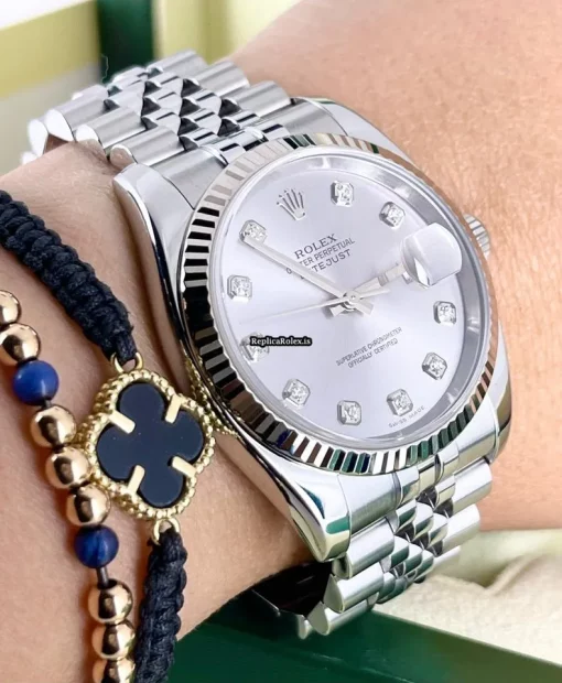 Excellent Knockoff Rolex Datejust 116234 Caliber 3135 Automatic Movement 36mm Steel Case Mens/unisex Watch