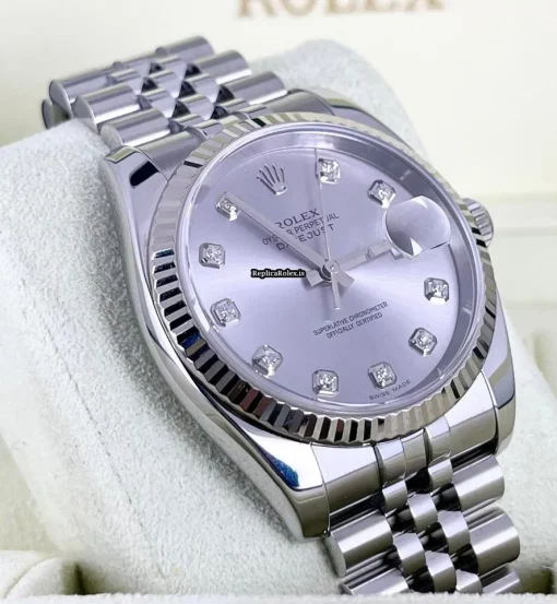 Excellent Knockoff Rolex Datejust 116234 Caliber 3135 Automatic Movement 36mm Steel Case Mens/unisex Watch - Image 4