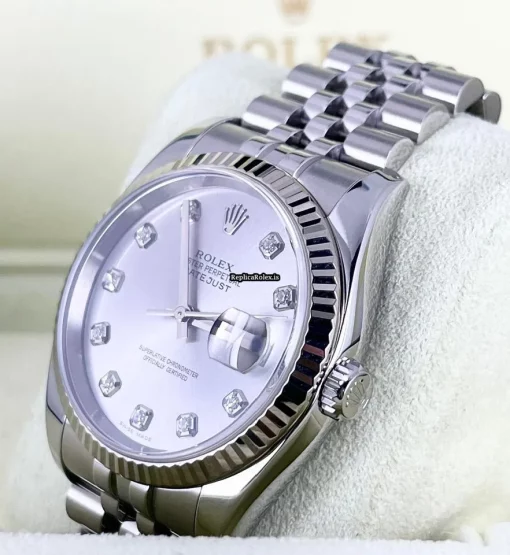 Excellent Knockoff Rolex Datejust 116234 Caliber 3135 Automatic Movement 36mm Steel Case Mens/unisex Watch - Image 5