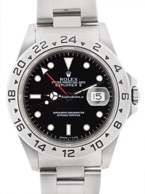 High-end Knockoff Rolex Explorer II 16570 Automatic Movement 39mm Steel Case Watch