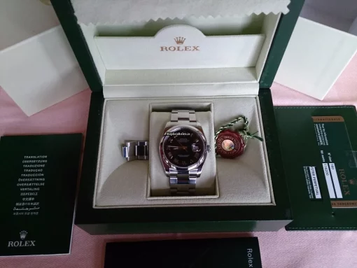 Excellent Imitation Rolex Datejust 116200 Automatic Movement Steel Case Watch - Image 12
