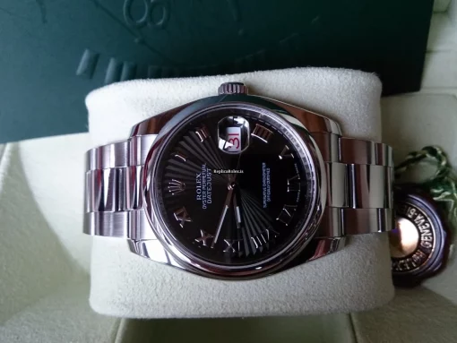 Excellent Imitation Rolex Datejust 116200 Automatic Movement Steel Case Watch - Image 2