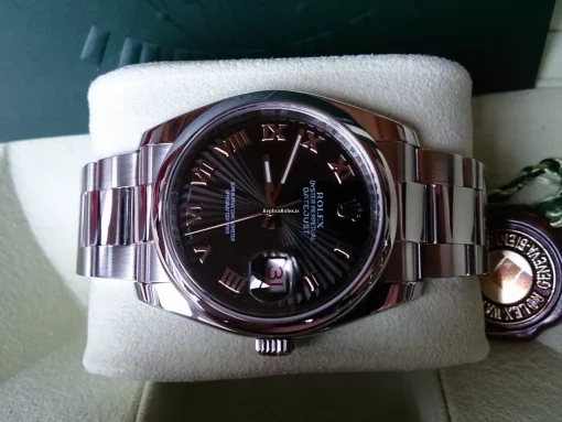 Excellent Imitation Rolex Datejust 116200 Automatic Movement Steel Case Watch - Image 3
