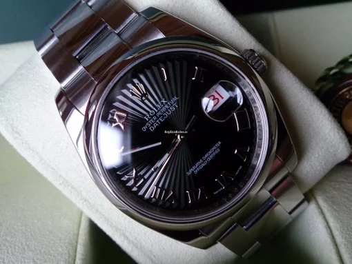 Excellent Imitation Rolex Datejust 116200 Automatic Movement Steel Case Watch - Image 5