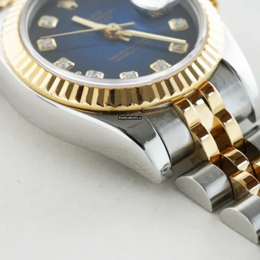 Special Replica Rolex Lady-datejust 179173 Automatic Movement 26mm Gold/steel Case Mens/unisex Watch - Image 4