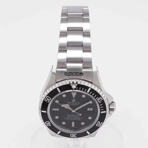 Beautiful Replica Rolex Sea-dweller 4000 16600 Caliber 3135 Automatic Movement 40mm Steel Case Watch - Image 10