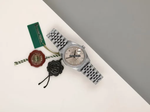 Fantastic Fake Rolex Datejust 16234 Automatic Movement 36mm Gold/steel Case Watch - Image 2