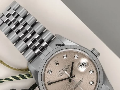Fantastic Fake Rolex Datejust 16234 Automatic Movement 36mm Gold/steel Case Watch - Image 3