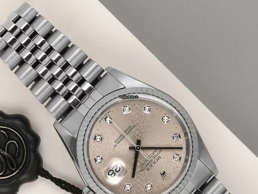 Fantastic Fake Rolex Datejust 16234 Automatic Movement 36mm Gold/steel Case Watch - Image 4