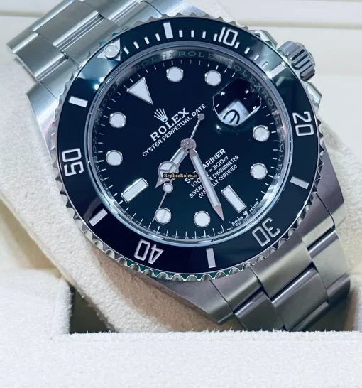 Ideal Clone Rolex Submariner Date 126610ln Caliber 3235 Automatic Movement 41x40mm Steel Case Mens/unisex Watch - Image 11