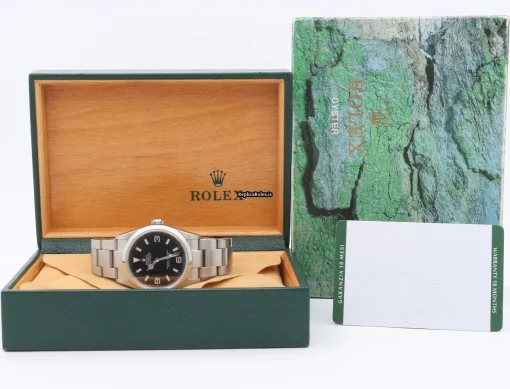 Mind-boggling Replica Rolex Explorer 114270 Caliber 3130 Automatic Movement 36mm Steel Case Mens/unisex Watch - Image 2
