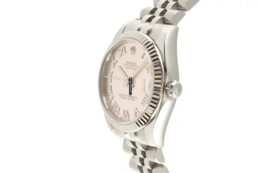 Incredible Replica Rolex Lady-datejust 178274 Caliber 2235 Automatic Movement 31mm Gold/steel Case Womens Watch - Image 5
