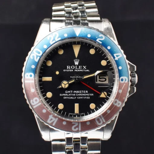 Mind-boggling Replicas Rolex Gmt-master 1675 Automatic Movement Steel Case Mens/unisex Watch - Image 3