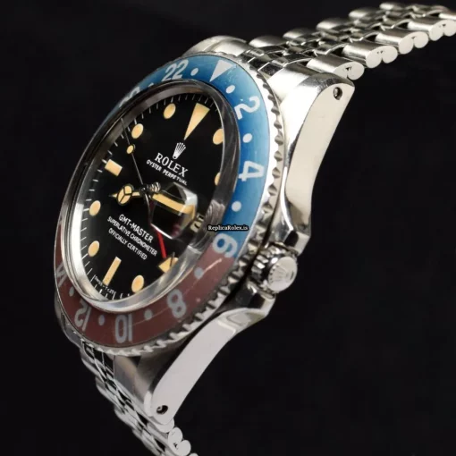 Mind-boggling Replicas Rolex Gmt-master 1675 Automatic Movement Steel Case Mens/unisex Watch - Image 4