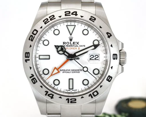 Superb Fake Rolex Explorer II 216570 Caliber 3187 Automatic Movement 42mm Steel Case Mens/unisex Watch - Image 2