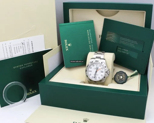 Superb Fake Rolex Explorer II 216570 Caliber 3187 Automatic Movement 42mm Steel Case Mens/unisex Watch - Image 4
