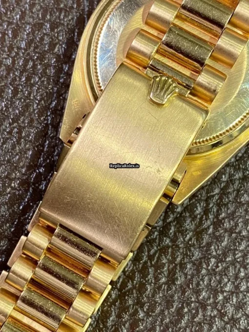Top Replica Rolex Day-date 36 1803 Automatic Movement Rose Gold Case Mens/unisex Watch - Image 6