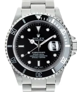 Reliable Replica Rolex Submariner Date 16610 Caliber 3135 Automatic Movement 40mm Steel Case Watch