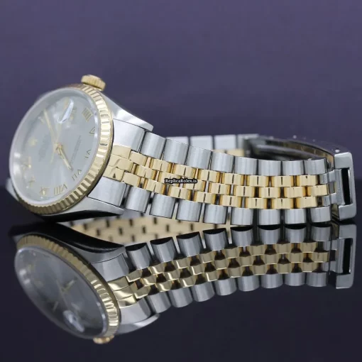 Superior Fake Rolex Datejust 16233 Caliber 3135 Automatic Movement 36x42mm Gold/steel Case Mens/unisex Watch - Image 10