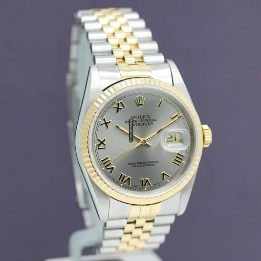 Superior Fake Rolex Datejust 16233 Caliber 3135 Automatic Movement 36x42mm Gold/steel Case Mens/unisex Watch - Image 7