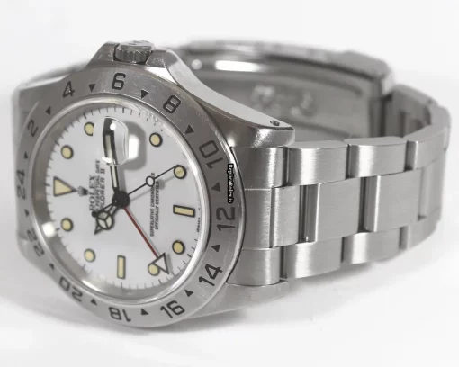 Incredible Replica Rolex Explorer II 16570 Caliber 3185 Automatic Movement 40mm Steel Case Mens/unisex Watch - Image 12