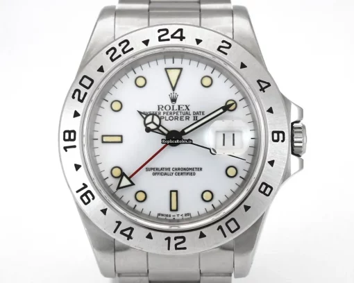Incredible Replica Rolex Explorer II 16570 Caliber 3185 Automatic Movement 40mm Steel Case Mens/unisex Watch - Image 2