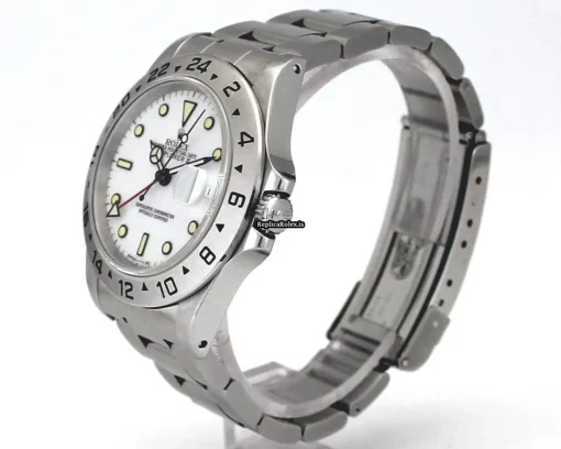 Incredible Replica Rolex Explorer II 16570 Caliber 3185 Automatic Movement 40mm Steel Case Mens/unisex Watch - Image 8
