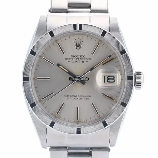 Mind-boggling Copy Rolex Oyster Perpetual Date 1501 Automatic Movement 34mm Steel Case Mens/unisex Watch - Image 2