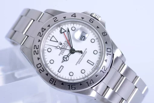 Awesome Replica Rolex Explorer II 16570 Caliber 3185 Automatic Movement 40mm Steel Case Mens/unisex Watch - Image 2