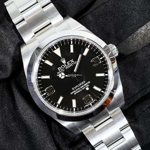 Lovely Fake Rolex Explorer 214270 Caliber 3132 Automatic Movement 39mm Steel Case Mens/unisex Watch - Image 7